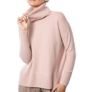 NWT! DongLi -100% Cashmere Easy Fit Cowl Neck Sweater in Soft Camel - Many Sizes